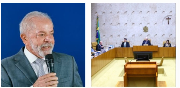 O STF e governo do Lula PT. Enrolados na Lama da Corrupção