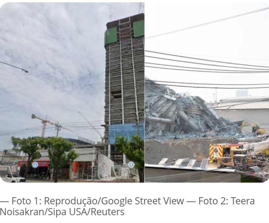 Terremoto e tragédia em Mianmar